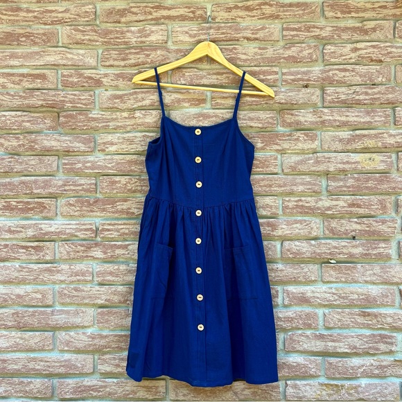 FREE WITH ANOTHER PURCHASE! Navy blue Shein Dress - Picture 1 of 1